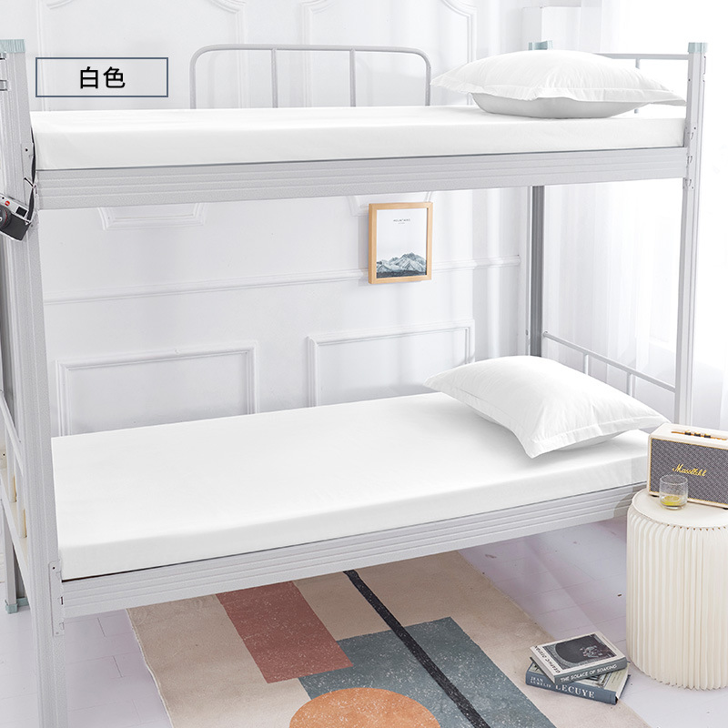 Hotel Bedding Hospital Polyester Encrypted Thickeneded Pure White 48*74cm Pillowcase Single Pillowcase