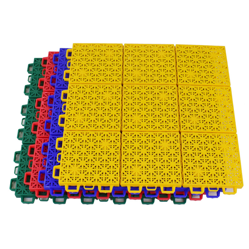 Suspended Floor Kindergarten Outdoor Basketball Court Non-slip Suspended Assembled Floor Playground Badminton Court Sports Floor