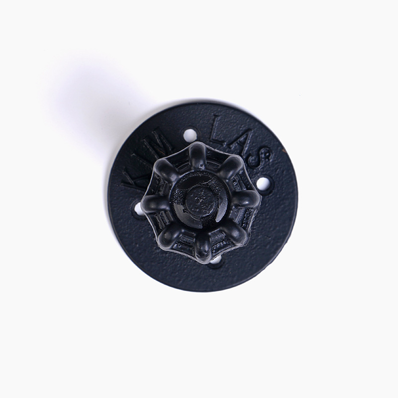 Iron Industrial Style Door Handle Retro Wall Cabinet Door Small Handle Simple Black Wall Decoration Hook Wholesale