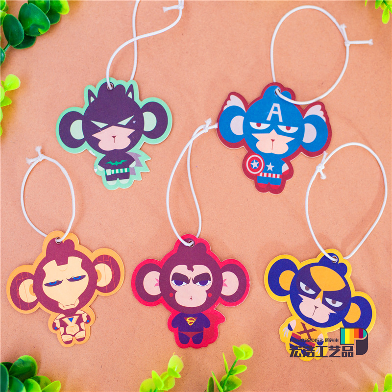 Cross-Border Customized Car Fragrance Tablet Pendant Incense Truck Modified Beauty Home Interior Aromatic Advertising Fragrance Tablet Clothing Tag