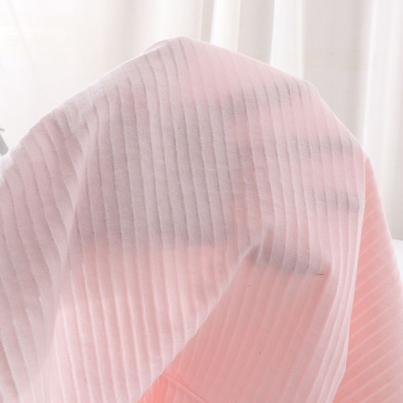 Girls' Nightgown Slub Cotton Short Sleeve Summer Thin Breathable Baby Girl Pajamas Parent-Child Home Clothes Air-conditioning Clothes New