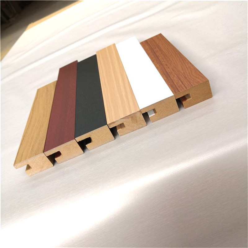 Factory Customized Wholesale Mdf Paper Covered Density Board Line Decorative Frame Calligraphy and Painting Border Strip Photo Frame Mounting Frame Strip