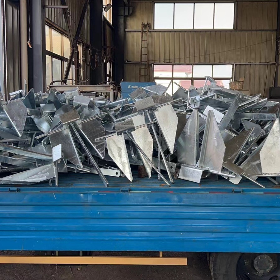 Spot Anchor Yacht Accessories Galvanized Danf Anchor Set Stainless Steel Anchor Large Claw Anchor Marine Hardware Accessories