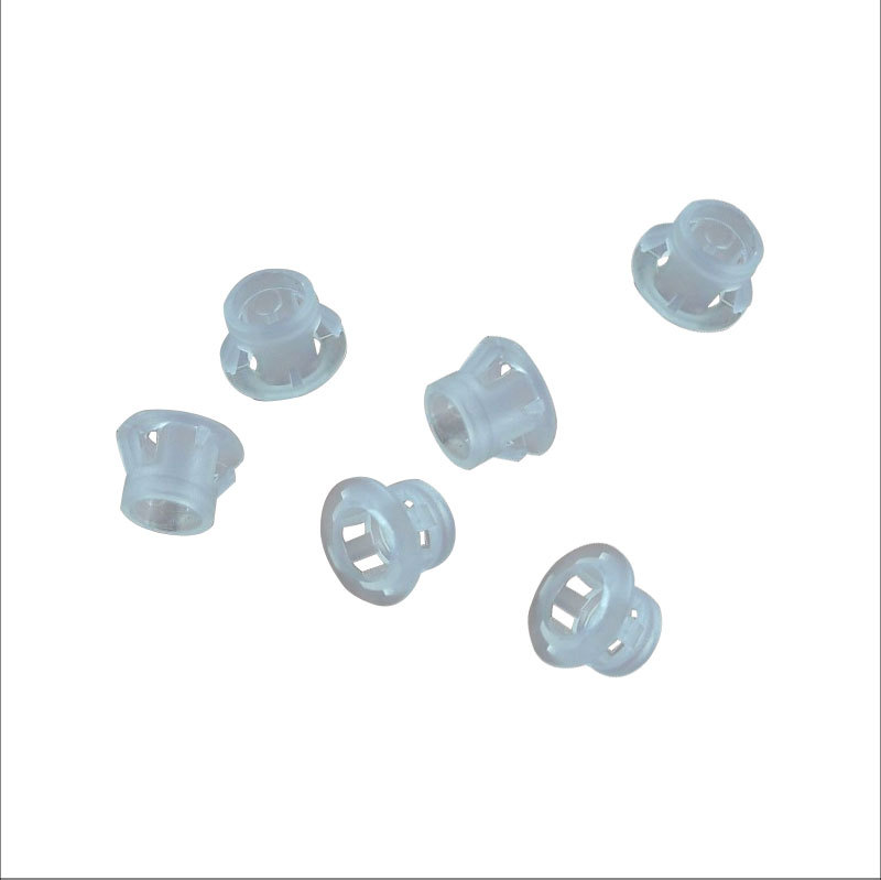 Single-sided straw hat lamp beads crystal lamp plastic clip 9MM round lamp holder buckle light source chassis single clip