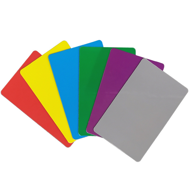 Plastic card sign label price membership card clothing hanging card hanging advertising tag PVC transparent card