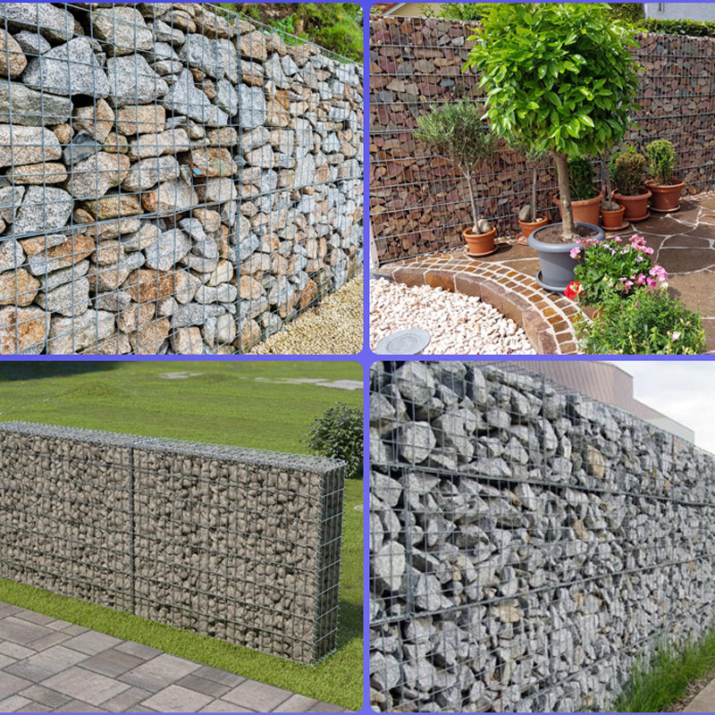 Galvanized Gabion Stone Cage Net for Flood Control and Embankment Reinforcement, Welded Water Conservancy Lead Wire Stone Cage, Iron Wire Net, Stone Cage Net Box, Stone Cage Net