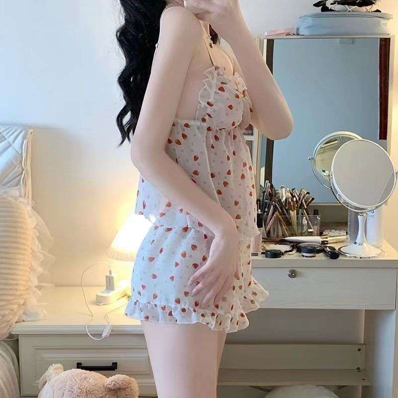 Костюм из двух предметов, летний, с короткими шортами, новый, сладкий и милый