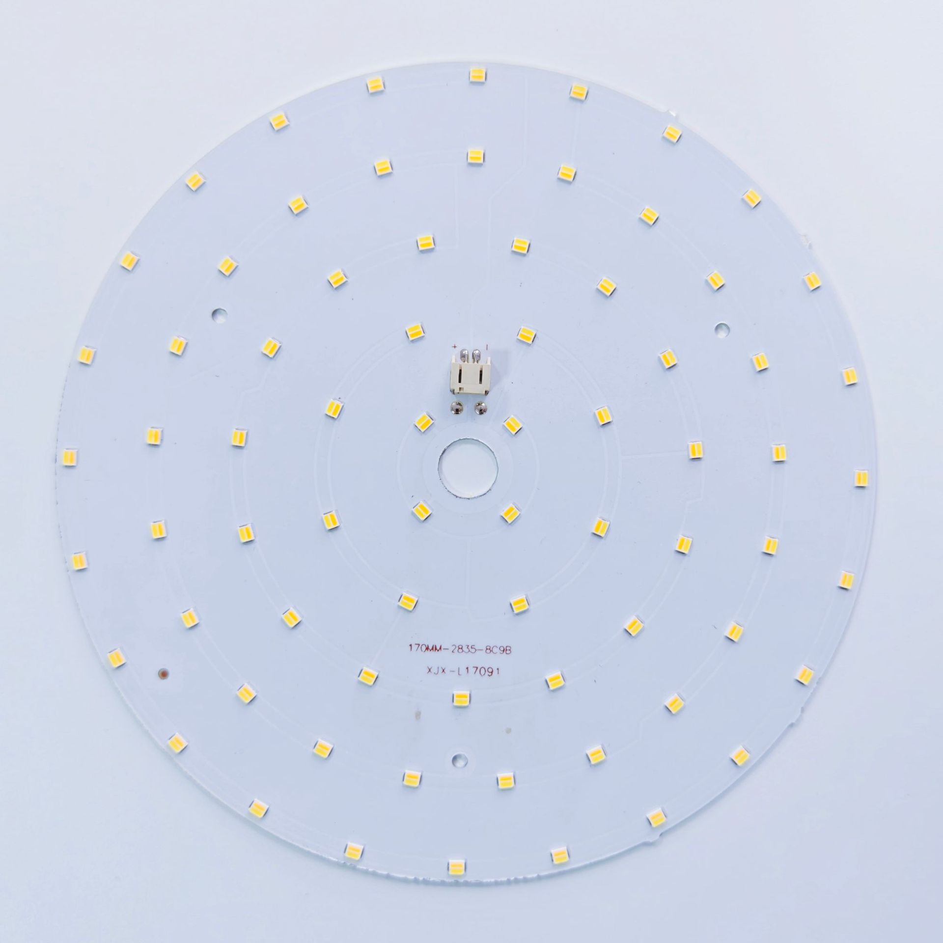 9W two-color 2835led lamp bead ceiling lamp retrofit lamp board round aluminum substrate led light source bedroom single lamp