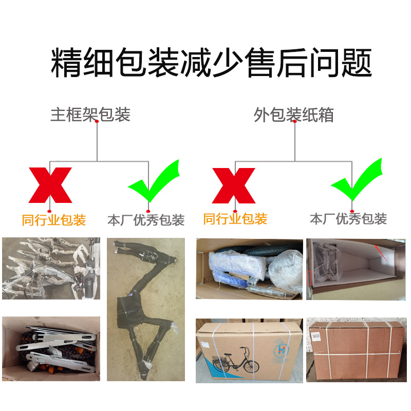 Customized Processing of 26inch Human-Powered Tricycle Shopping Carts, Elderly Vegetable Basket Carts with High-Carbon Steel Frame