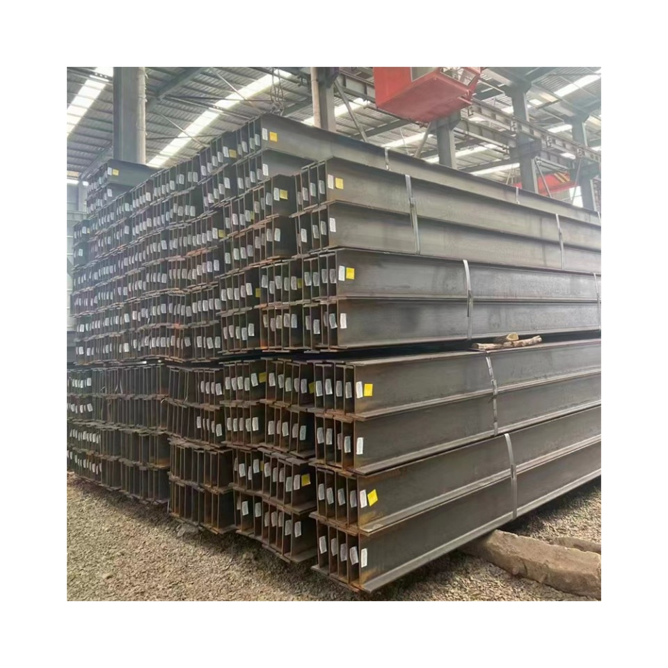 Manufacturer Provides H-Beam Steel Q235B H-Beam Steel in Stock, Direct Supply from Shandong Hot-Rolled Steel for Engineering Use