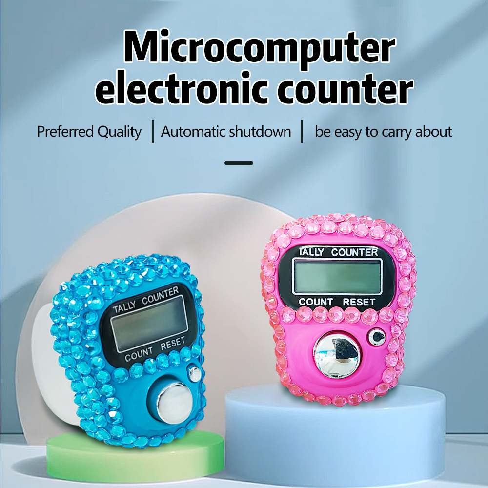 1011K General Diamond Ring Counter Ring Mini Counter People Flow Counter Single Card Installation