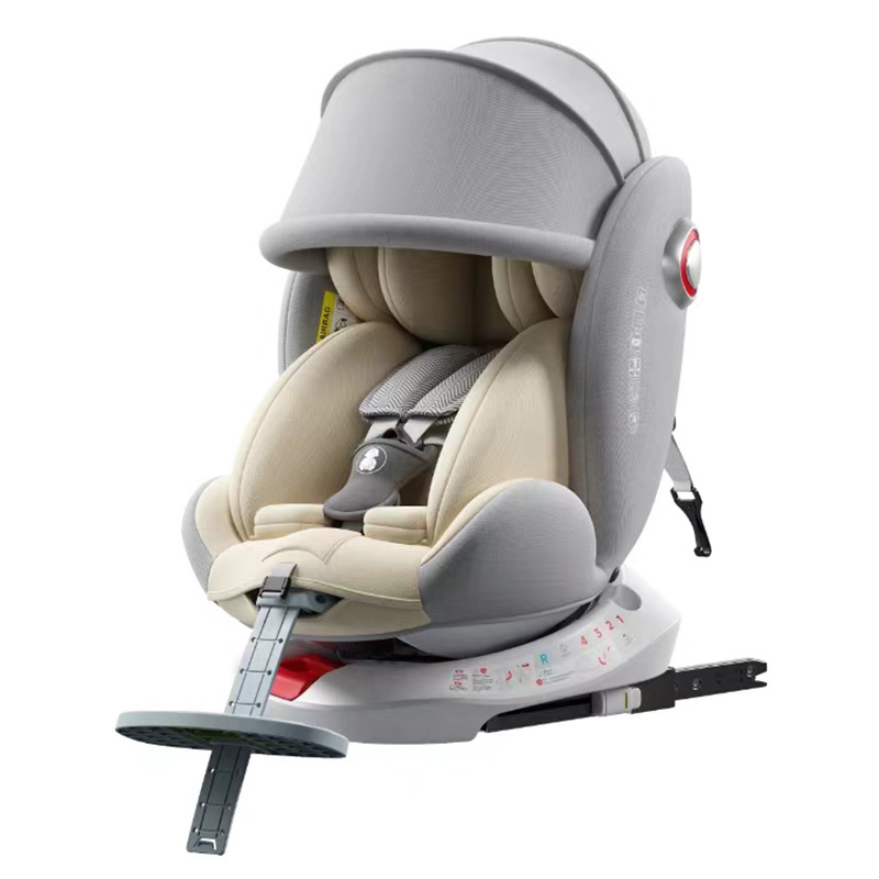 Factory straight hair Ningbo child safety seat car with 0-4 years old baby baby can sit and lie 12 months old