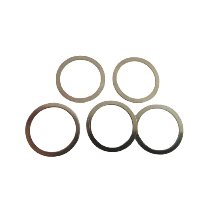 Pure Nickel Gasket, Corrosion-Resistant Sealing Nickel Washer, Pure Nickel Gasket N6 Grade, Non-Nickel-Plated Washer, Soft Condition
