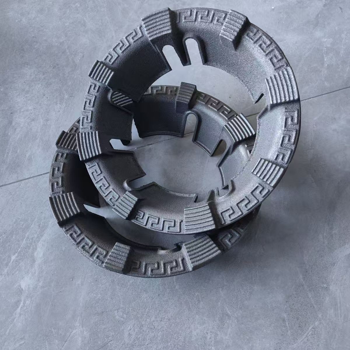 Чугунный огнеупорный капюшон, новый, ветронепроницаемый, энергосберегающий, кольцо для теплоизоляции