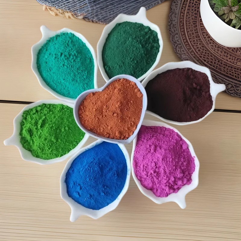 Поставка оксида железа для кирпича бетона цветного пигмента окрашивание поверхности железной дороги цветное асфальтовое резиновое покрытие цветной кирпичный оксид железа