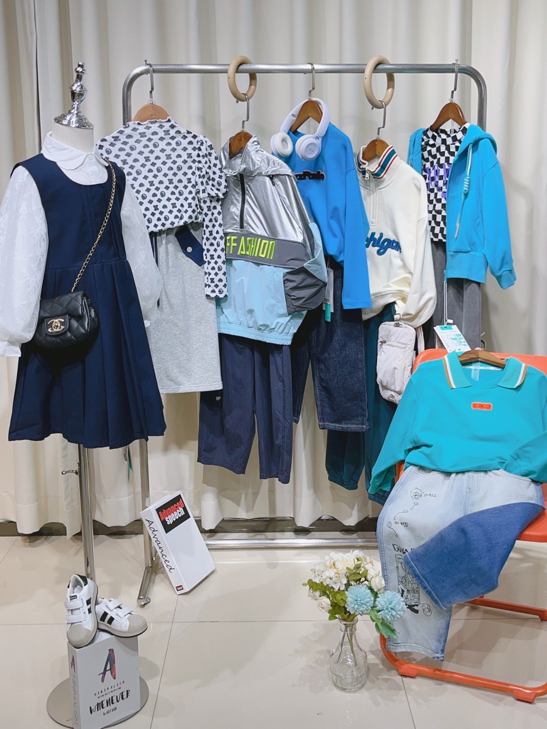 Small Jiangnan cloth ABC children's clothing brand wholesale children's clothing wholesale stall live primary source mixed batch