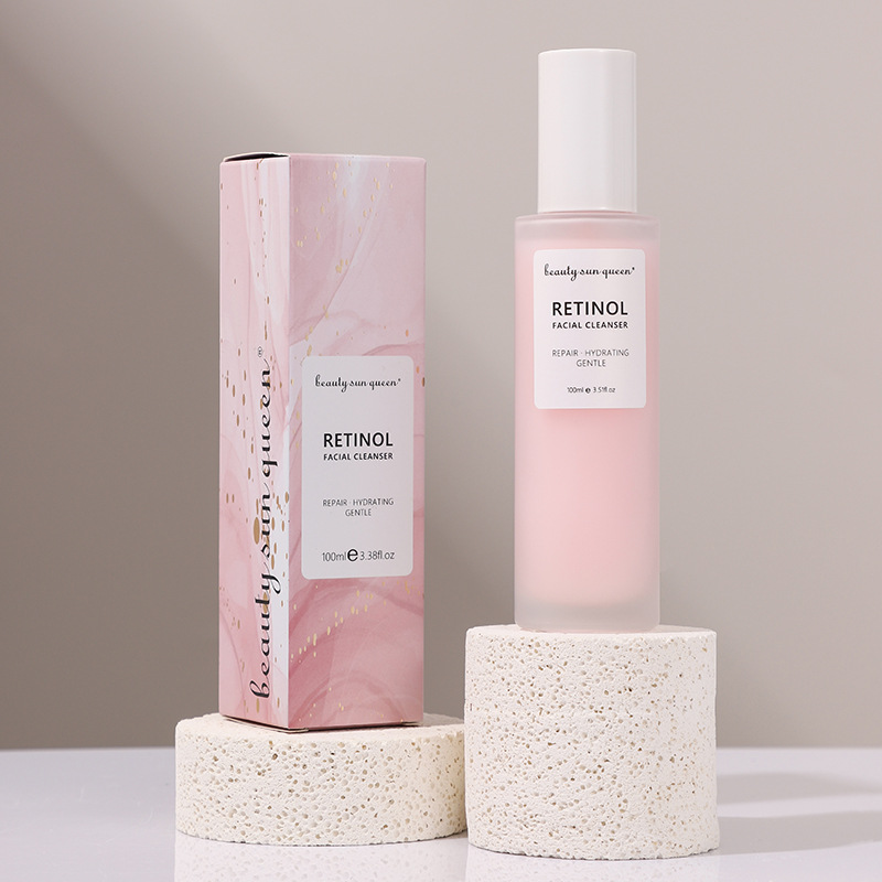 Retinol Skin Care Set Foreign Trade Korean Skin Care Fading Facial Fine Lines Essence Cream Ready in Stock