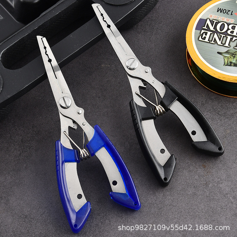 Luya Pliers Stainless Steel Fishing Line Cutter Hook Open Loop Luya Pliers Fishing Line Cutter Fishing Scissors Pe Fishing Line Cutter Fishing Tools