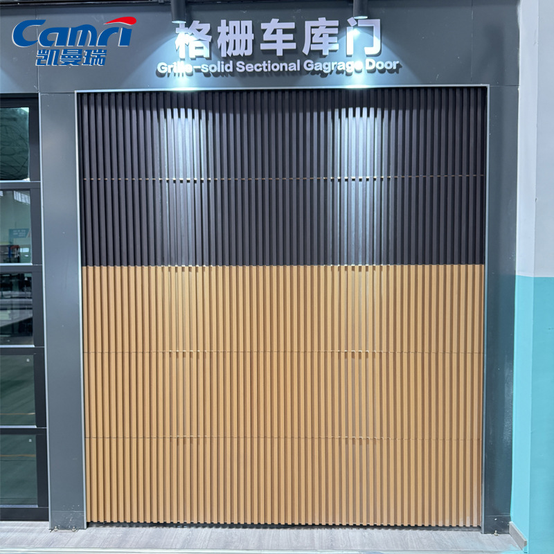 Villa anti-theft electric flap garage door aluminum alloy electric garage rolling door remote control automatic flap sliding door