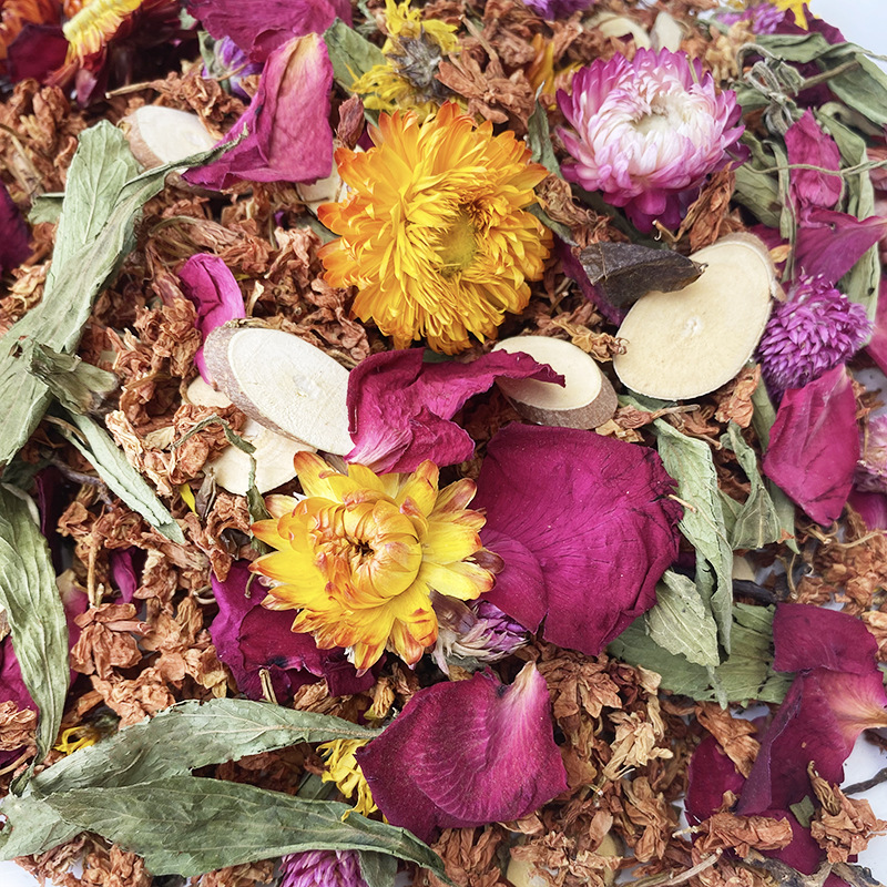 Street Stall Herbal Tea, Six-Flavor Tea, Herbal Tea, Eight-Treasure Tea, Golden Dragon Tea, Mountain Honey Grass, Monk Fruit Flower