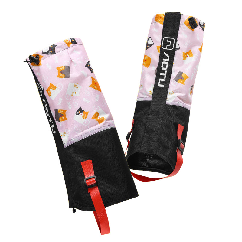 Children's Snow Cover Children's Snow-proof Foot Cover Outdoor Northeast Waterproof Sand-proof Warm Winter Sliding Snow Leg Shoe Cover