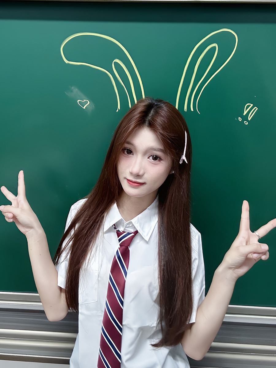 Graduation Season Preppy Style Jk Uniform Basic White Shirt Pleated Skirt School Uniform Class Uniform Sports Suit Summer