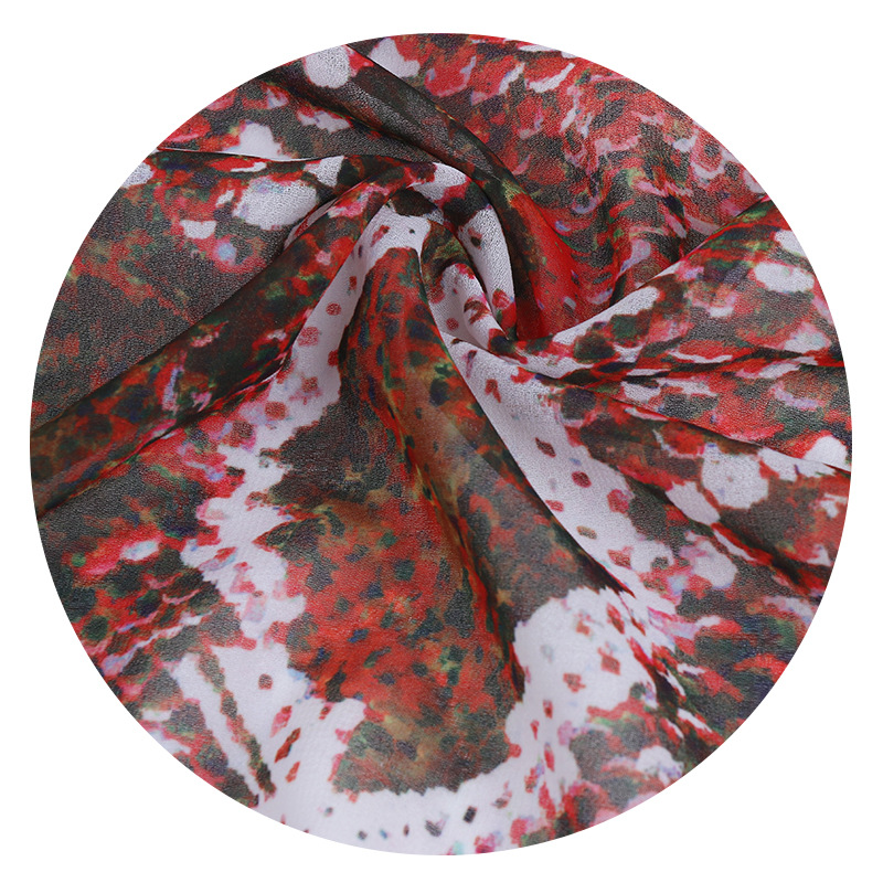 Snakeskin pattern peach skin velvet Korean suede velvet velvet snow velvet women's clothing printed fabric