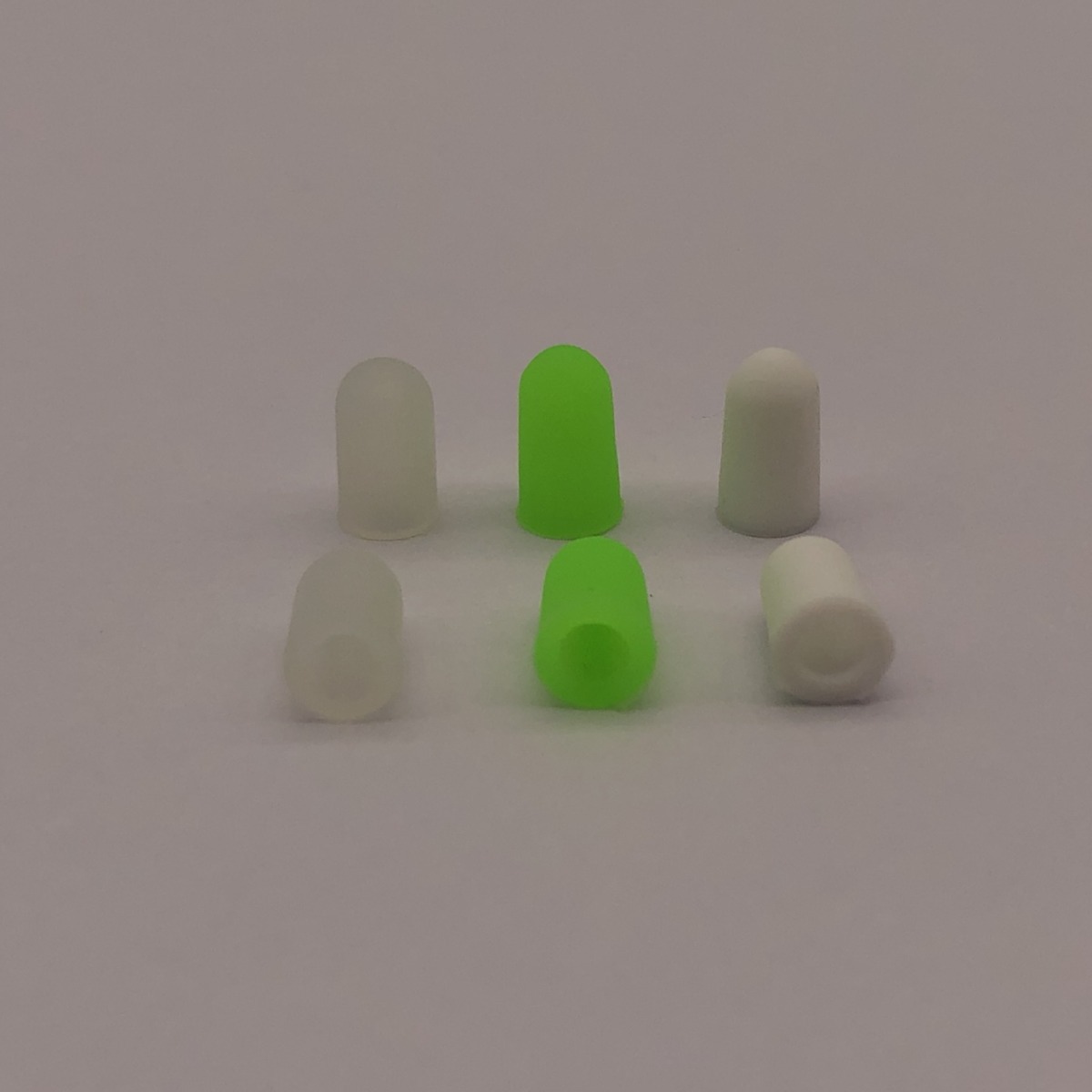 Belt Buckle Accessories Belt Buckle Pin Cap Anti-Scratch Pin Buckle Plate Buckle Plug Head 3*5*8 Transparent Milky White