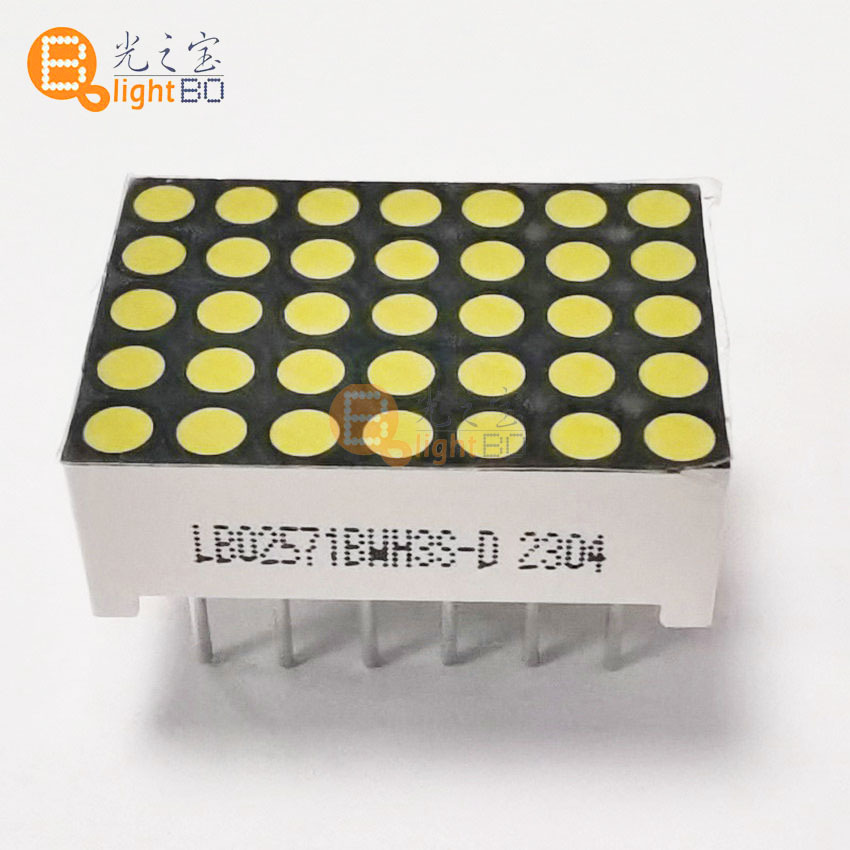 Factory Direct Sales 1.9mm Pixel Monochrome Module Led Dot Matrix Display
