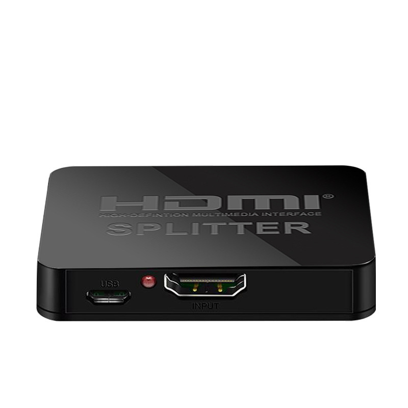 Hdmi distributor 1 in 2 out 1 drag 2 HD 4k audio and video computer 2 on the same screen splitter 1 in 2