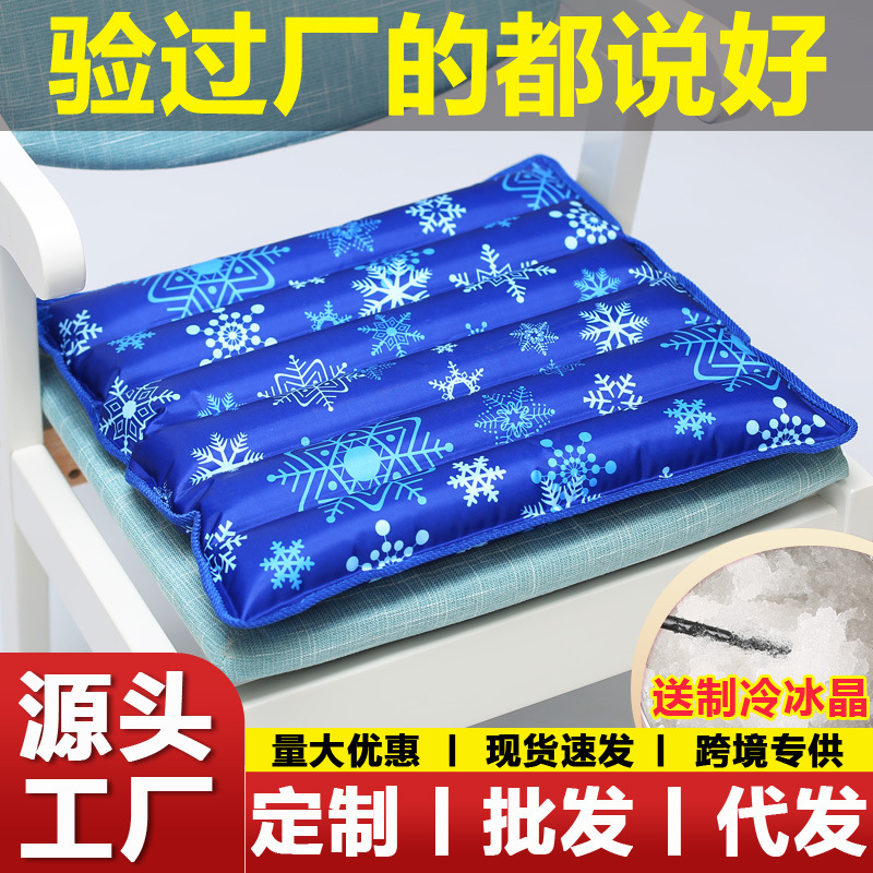 Factory Ice Pad Summer Cooling Gel Cushion Water Cushion Ice Cushion Water Mattress Ice Pillow Pet Ice Cushion Amazon