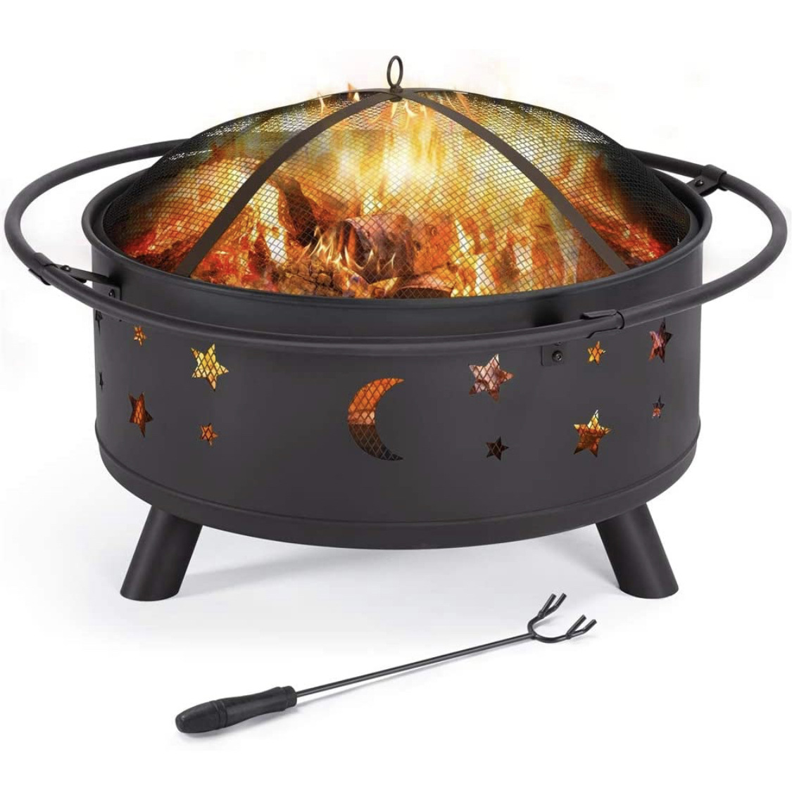 Cross-Border E-Commerce Outdoor Heating Brazier Wood Stove Courtyard Heater Campfire Fire Pit Outdoor Portable