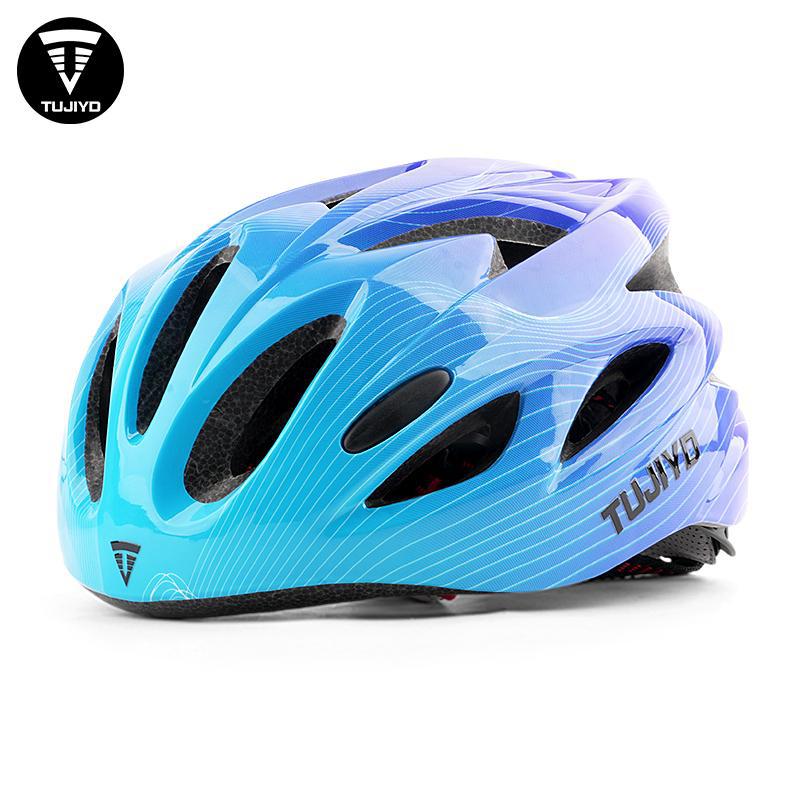 Tujiyd Kidsren's Ultra-Light Safety Women's and Men's Mountain Bike Road Medium and Large Kidsren's 8-15 Years Old Lightweight Helmet