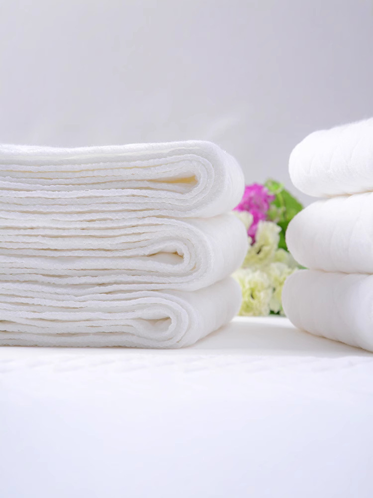 Baby's Three-Layer White Cotton Diapers Baby's Cloth Diapers Special Diapers Baby's Diapers Washable Diapers