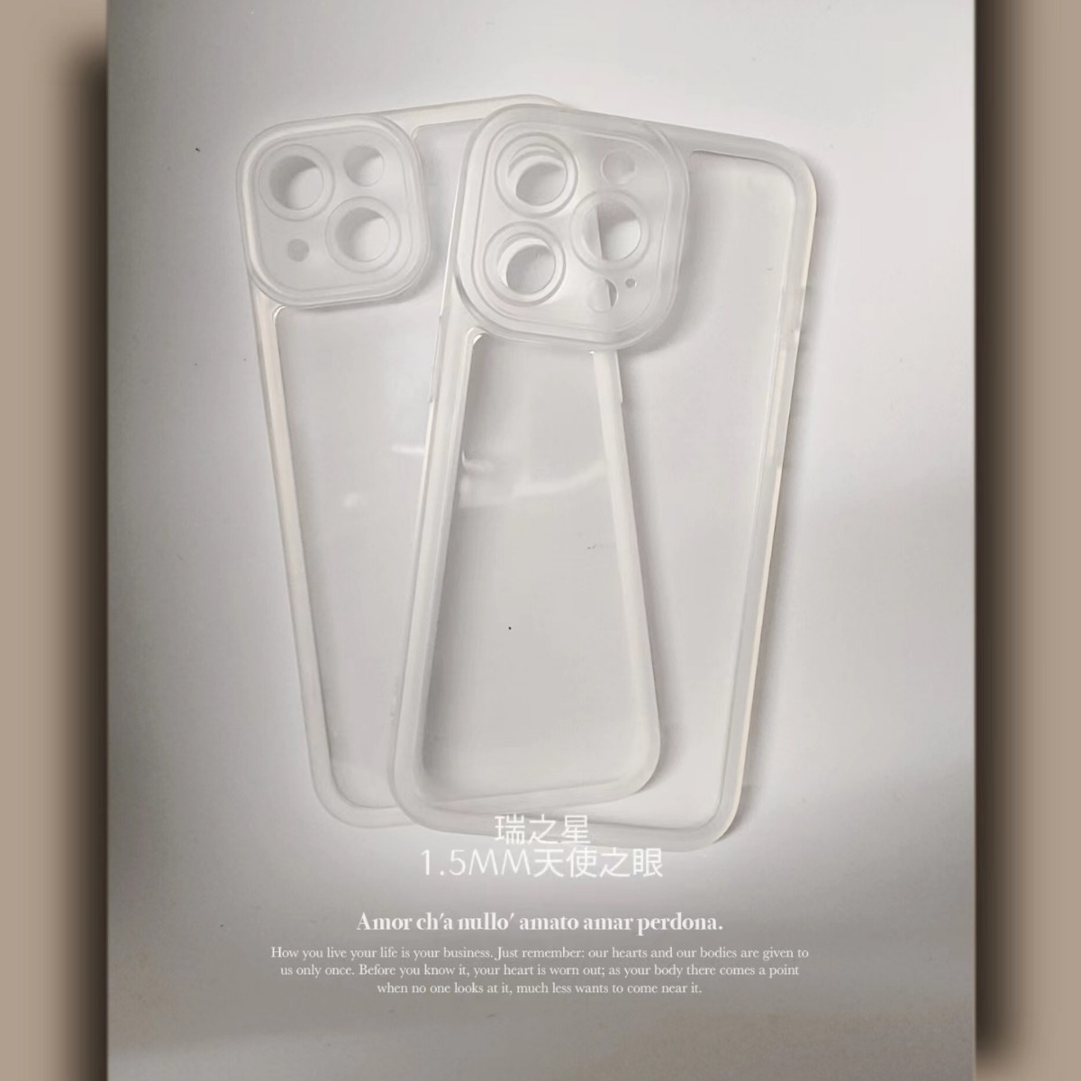 Suitable for iphone15 phone case four-corner airbag anti-fall Apple 16 promax transparent protective cover tpu soft case