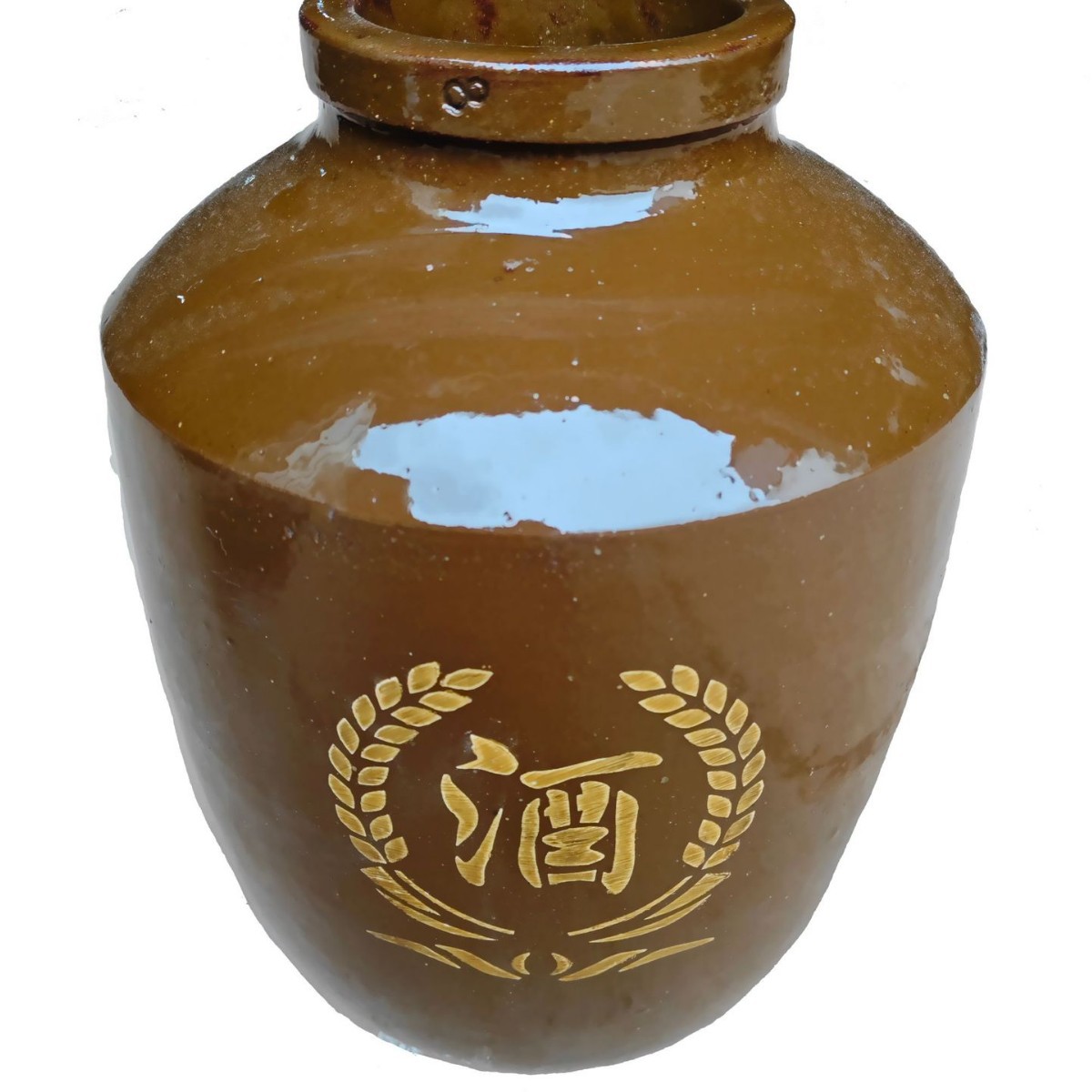 Wholesale wine jar 20kg [10kg] [including sealing cover] household sealed old clay wine jar wine cellar