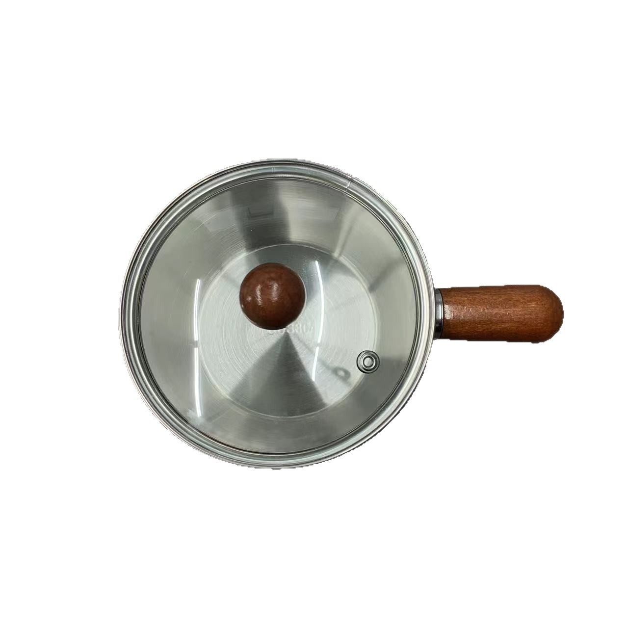 Extra Thick Food Grade Instant Noodle Bowl Hot Oil Pot Salad Bowl Walnut Handle Household High Temperature Resistant