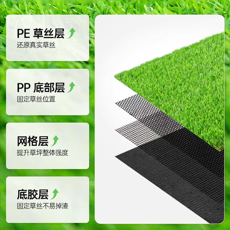 Simulated Lawn Fake Turf Artificial Fake Turf Outdoor Bedding Plastic Artificial Turf Green Grass Mat