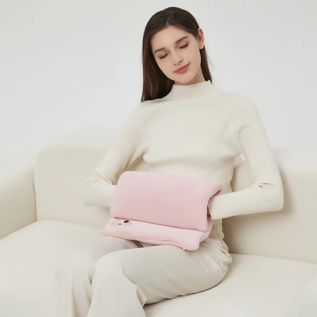 Новая электрическая сумка для рук, взрывозащищенная, USB перезаряжаемая, электрический обогреватель, поясная грелка, коленная грелка, портативная