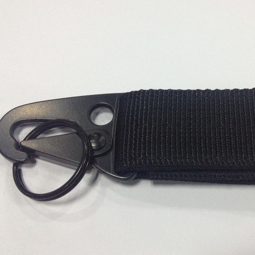 Outdoor tactical nylon webbing buckle multifunctional mountaineering buckle eagle beak hook buckle multi-purpose belt keychain manufacturers