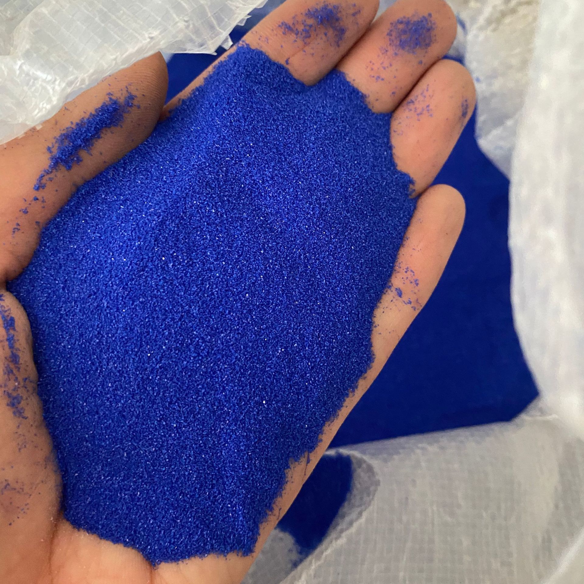 0.5kg Pack of 66 Colors 120 Mesh Dyed Colored Sand Filigree Enamel Sand Cloisonné Color Source Manufacturer Wholesale