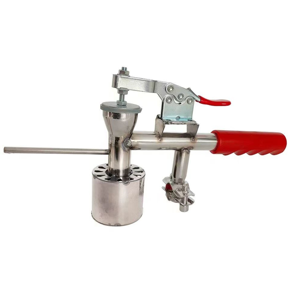 Oxalic acid mite remover portable mite remover atomizer beekeeping fumigator mite treatment tool thickened copper cooking pot classic