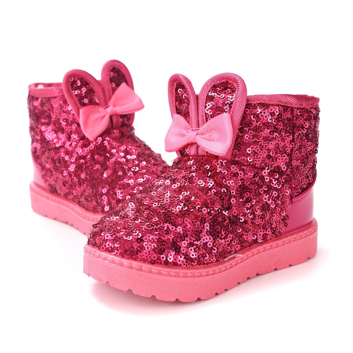 Children's shoes wholesale children's snow boots sequined children's boots baby snow boots factory direct one-piece delivery