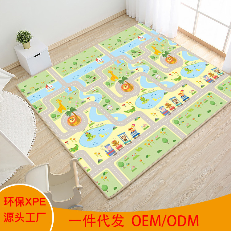 Climbing mat XPE baby floor mat living room home foam mat foldable factory wholesale climbing mat thickened