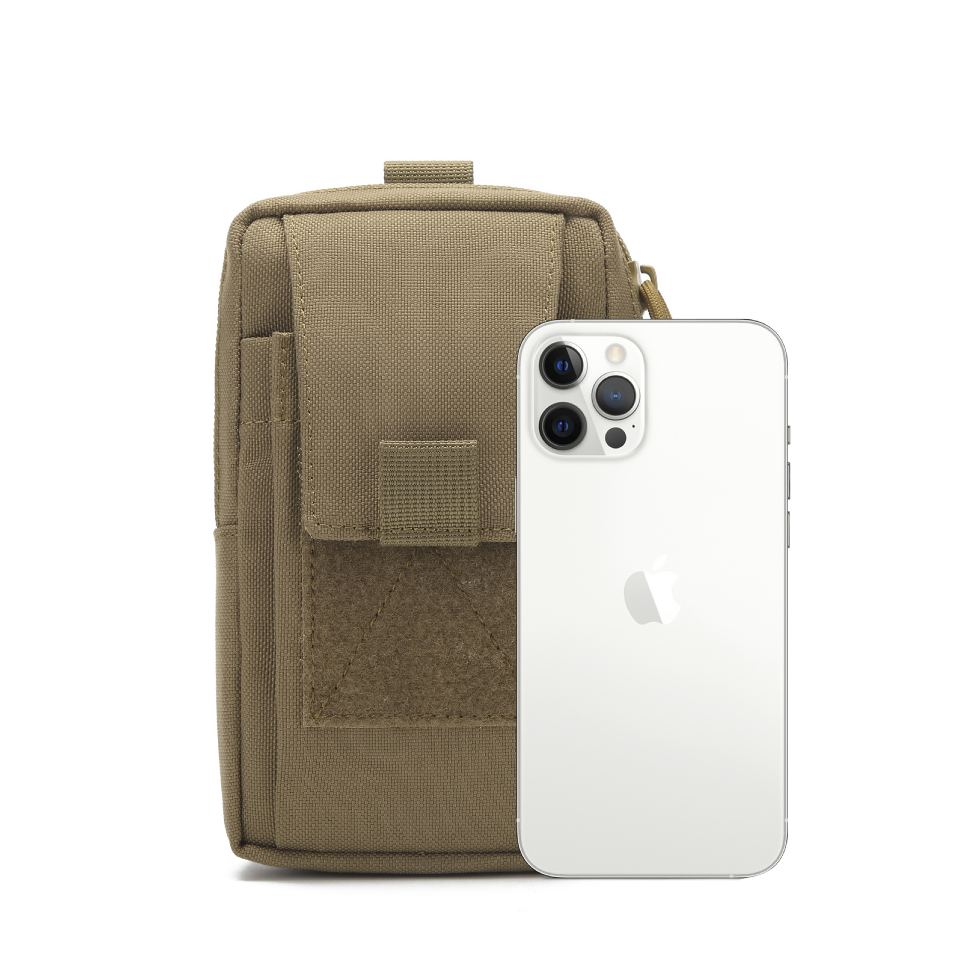 Outdoor sports mobile phone bag MOLLE accessory bag EDC storage bag multifunctional tactical accessory bag 1000D nylon