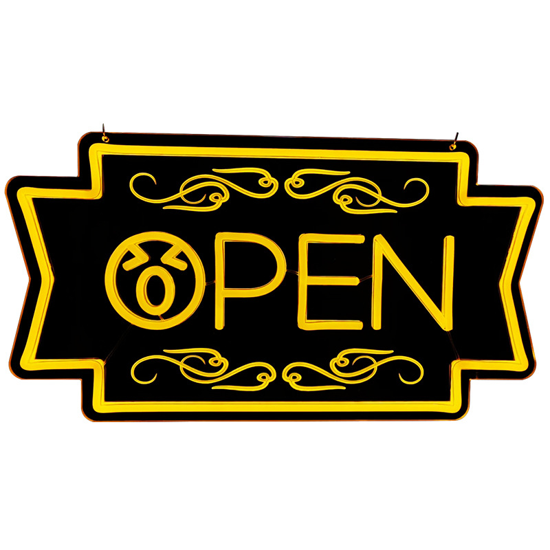 Embossed neon light electric competition room layout birthday party bar decoration atmosphere light