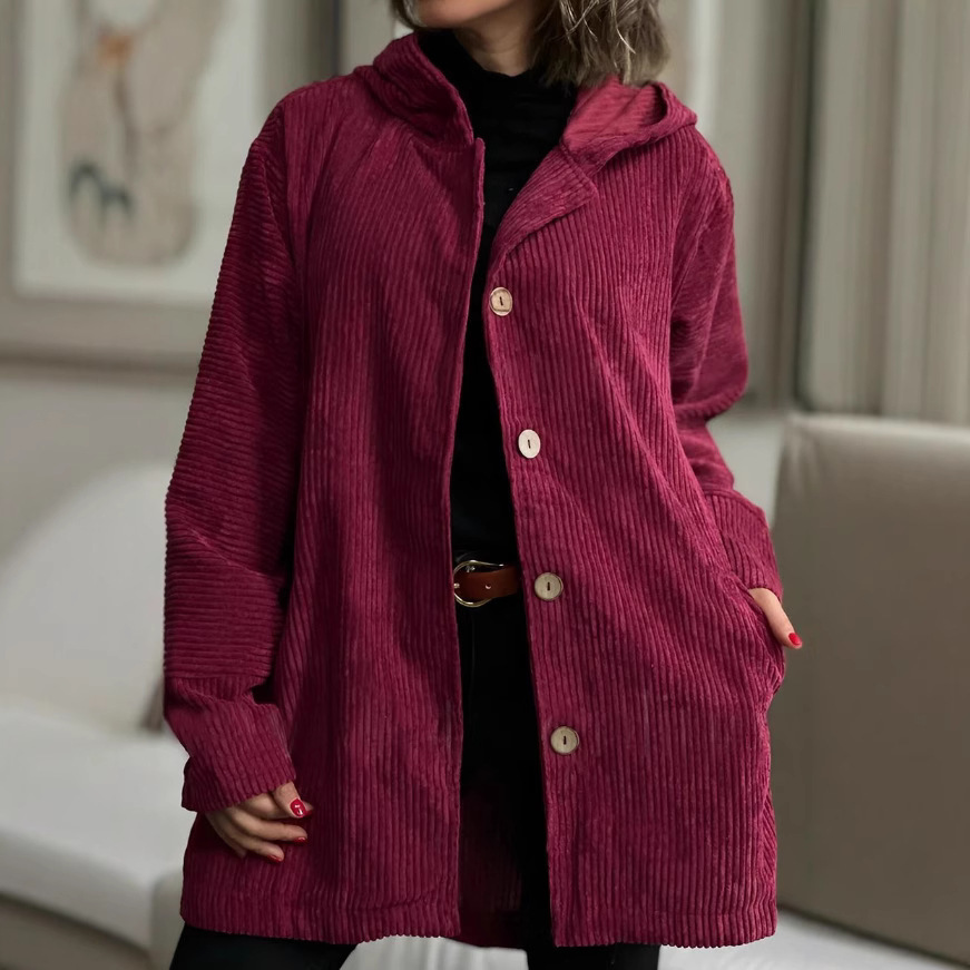 2024 кросс-бордерная европейская и американская внешняя торговля женская осень и зима новая Amazon куртка с капюшоном