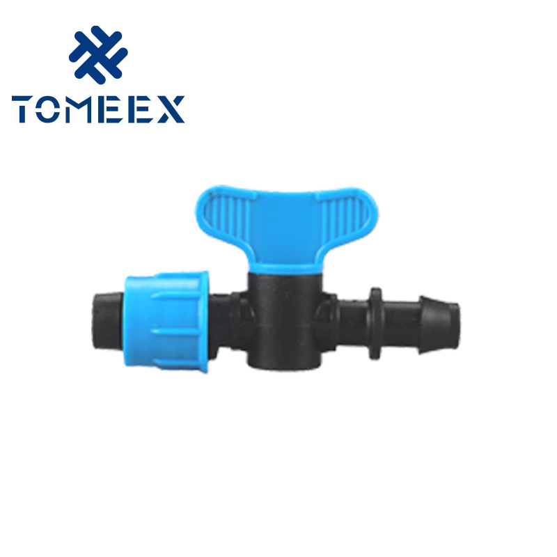 Agricultural Drip Irrigation Pipe Irrigation Switch Valve Soft Bypass Valve Greenhouse Patch Drip Irrigation Tape Water-Saving Device