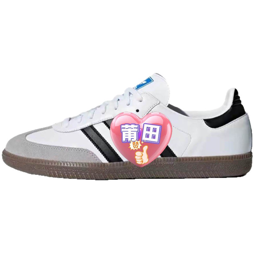 Putian Shoes Adidas Samba Moral Training Shoes Strawberry Bear Pure Original Male and Female Couple Campus Sneakers Og Samba Casual Shoes