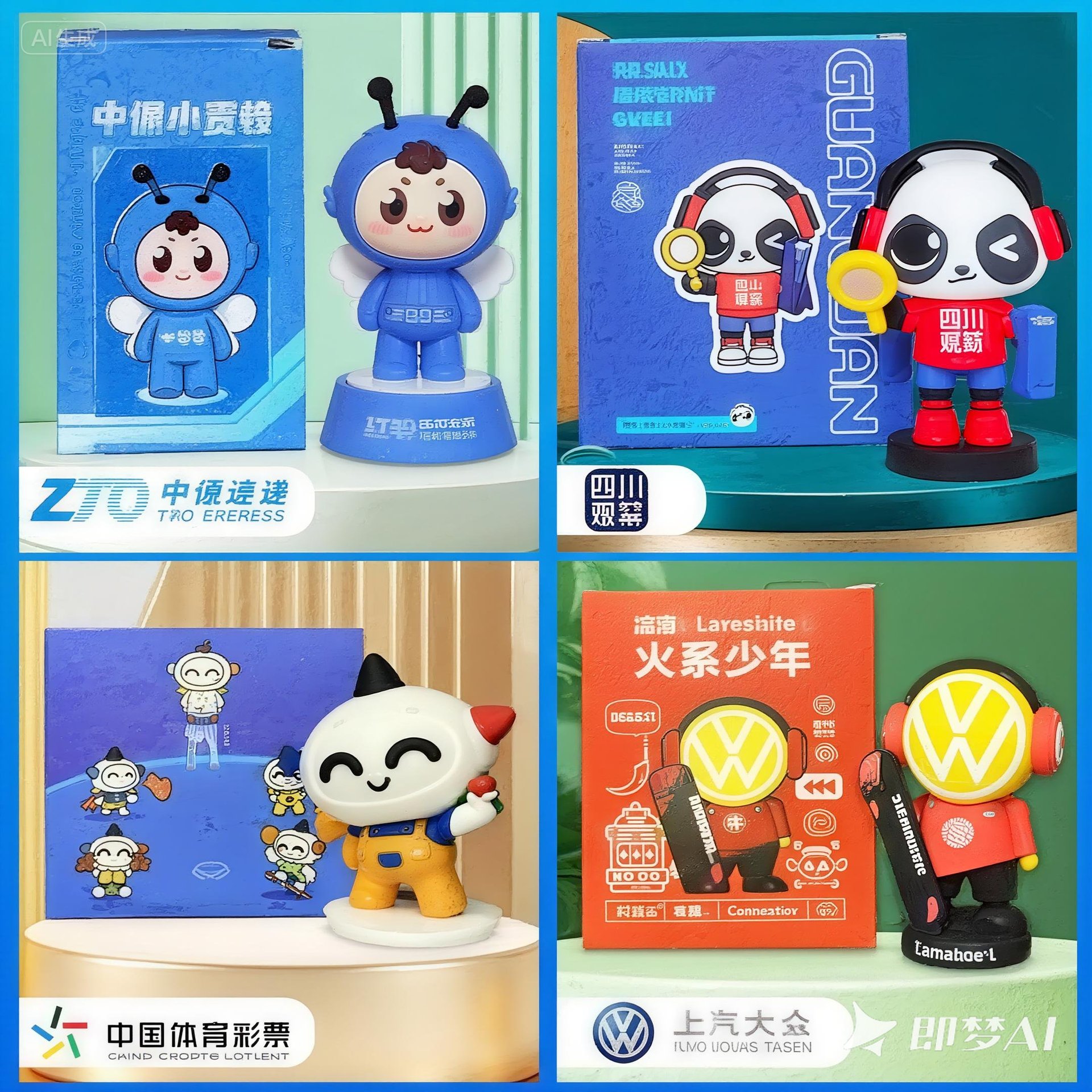 Blind Box Doll Custom Pvc Cartoon Doll Injection Molding Figure Custom Soft Rubber Enamel Toy Resin Ornament Customization